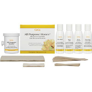 GiGi All Purpose Honee Microwave Kit, Wax - GiGi, Sleek Nail