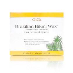 GiGi Brazilian Bikini Wax Microwave Kit, Wax - GiGi, Sleek Nail