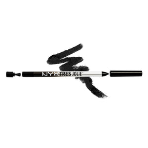 NYX - Tres Jolie Gel Pencil Liner - Pitch Black - TJL01, Eyes - NYX Cosmetics, Sleek Nail