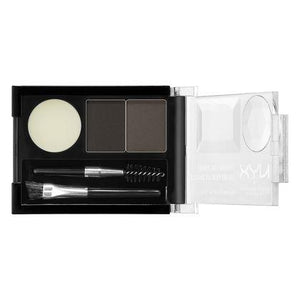 NYX Cosmetics NYX Eyebrow Cake Powder - Black/ Gray - #ECP01 - Sleek Nail