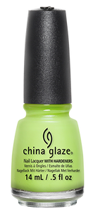 China Glaze China Glaze - Grass Is Lime Greener 0.5 oz - #81766 - Sleek Nail