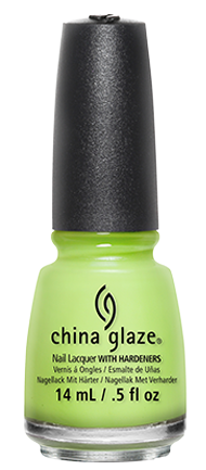 China Glaze China Glaze - Grass Is Lime Greener 0.5 oz - #81766 - Sleek Nail