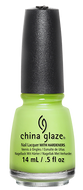 China Glaze China Glaze - Grass Is Lime Greener 0.5 oz - #81766 - Sleek Nail