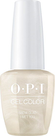 OPI GelColor - Snow Glad I Met You 0.5 oz - #GCHRJ01