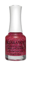 Kiara Sky - Strawberry Daiquiri 0.5 oz - #N522, Nail Lacquer - Kiara Sky, Sleek Nail