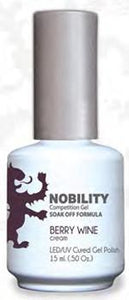 Lechat Nobility - Berry Wine 0.5 oz - #NBGP09, Gel Polish - LeChat, Sleek Nail