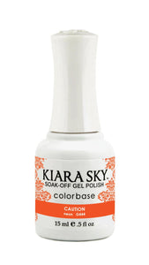 Kiara Sky - Caution 0.5 oz - #G444, Gel Polish - Kiara Sky, Sleek Nail