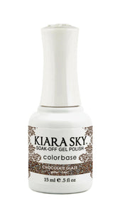 Kiara Sky - Chocolate Glaze 0.5 oz - #G467, Gel Polish - Kiara Sky, Sleek Nail