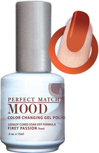 LeChat Perfect Match Mood Gel - Firey Passion 0.5 oz - #MPMG28, Gel Polish - LeChat, Sleek Nail