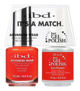 IBD It's A Match Duo - Eye Poppie - #65506, Gel & Lacquer Polish - IBD, Sleek Nail